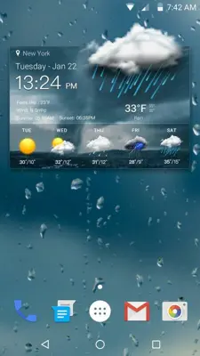 Live Weather & Local Weather android App screenshot 1